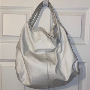 Furla White Hobo Bag with Versatile Design